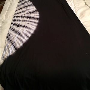 Tie-dye maxi skirt